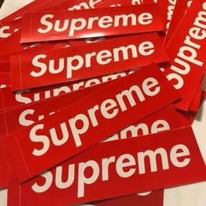10 Supreme Stickers